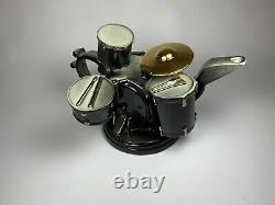 Vintage Made in England Parrington Designs Drum Set Teapot