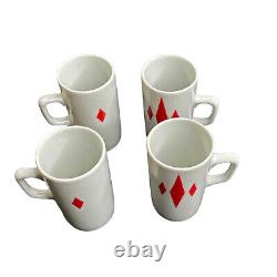 Vintage Mid Century Japan Designed by Roja Tea Pot Set with 4 Cups and Saucers