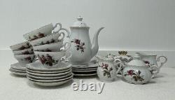 Vintage Nasco Del Coronado Japanese Porcelain Teapot And Tea Set 25 Pieces