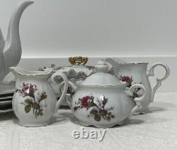 Vintage Nasco Del Coronado Japanese Porcelain Teapot And Tea Set 25 Pieces