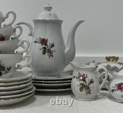 Vintage Nasco Del Coronado Japanese Porcelain Teapot And Tea Set 25 Pieces