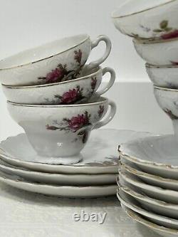 Vintage Nasco Del Coronado Japanese Porcelain Teapot And Tea Set 25 Pieces