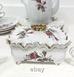 Vintage Nasco Del Coronado Japanese Porcelain Teapot And Tea Set 25 Pieces