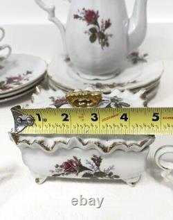Vintage Nasco Del Coronado Japanese Porcelain Teapot And Tea Set 25 Pieces