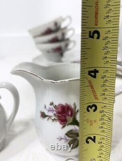 Vintage Nasco Del Coronado Japanese Porcelain Teapot And Tea Set 25 Pieces