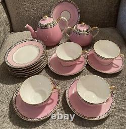 Vintage Noritake Childs Tea Set (6 Plates 5 Saucers 4 Cups Sugar Teapot)