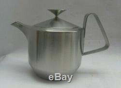 Vintage Old Hall Alveston Aladdin Stainless Steel Tea Set Teapot R Welch 60s