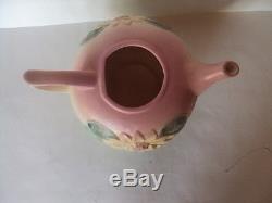 Vintage Original Hull Water Lily Tea Pot Full Set. Excellent! HTF! L@@K