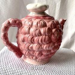 Vintage PINK POODLE Teapot Lefton Japan RARE