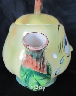 Vintage PY Miyao Anthropomorphic Crying Pear Teapot