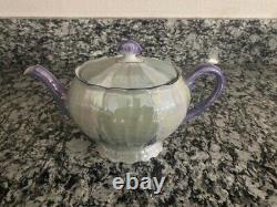 Vintage P. A. L. T. Czecho-Slovakia Tea Set Teapot, Sugar Bowl & Creamer Green