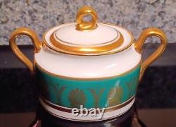 Vintage Pompei Green by Richard Ginori Espresso Tea Set Circa 1966 1997