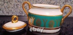 Vintage Pompei Green by Richard Ginori Espresso Tea Set Circa 1966 1997