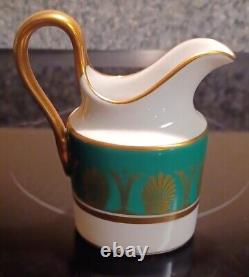 Vintage Pompei Green by Richard Ginori Espresso Tea Set Circa 1966 1997
