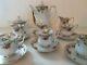 Vintage Porcelain Tea Set By Chodziez-poland, Tea Pot, Sugar Bowl, Creamer Bowl