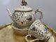 Vintage Porcelain Teapot Summer Enchantment By Lenox 2003 Plates 2006 Set Of 7