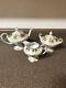 Vintage Rs Prussia Sugar, Creamer & Tea Pot Set Teapot Nice