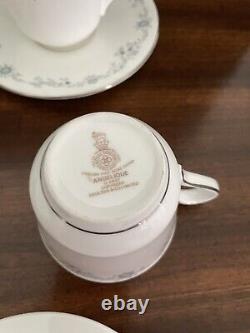 Vintage Royal Doulton Angelique Fine Bone China Tea Set 11 Pc Rare