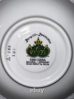 Vintage Royal Princess China Tea Set Bavaria
