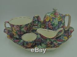 Vintage Royal Winton Chintz Julia Breakfast Set Tea for One Teapot