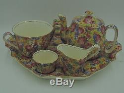 Vintage Royal Winton Chintz Royalty Breakfast Set Tea For One Teapot Old Mark