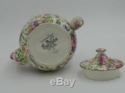 Vintage Royal Winton Chintz Summertime Breakfast Set Teapot Tea for One Countess