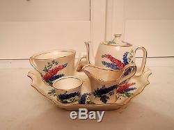 Vintage Royal Winton Delphinium Breakfast Set Tea for One Teapot