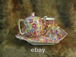 Vintage Royal Winton'ROYALTY' Chintz Individual Breakfast Set/NICE