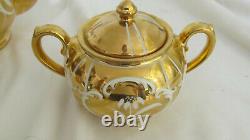 Vintage Sadler Tea Set, Teapot, Sugar Bowl, Milk Jug Creamer. No. 2256 England