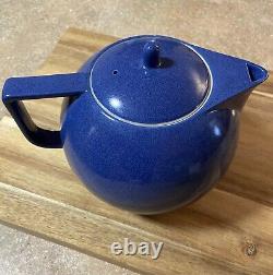 Vintage Sasaki Colorstone Teapot Set. Teapot WithLid. Creamer And Sugar Dishes