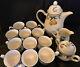 Vintage Set Of One Tea Kettle With Lid 10 X 9, Sugar & Creamer With Lid