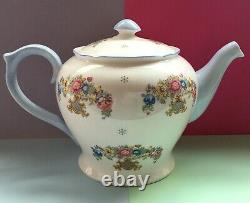 Vintage Shelley China Sheraton & Grey Crystals Large Tea Set Teapot & Lid 2323