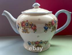 Vintage Shelley China Sheraton & Grey Crystals Large Tea Set Teapot & Lid 2323