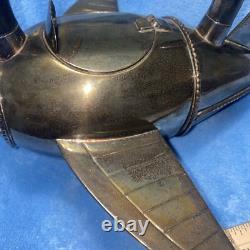 Vintage Silver Plated Airplane Shaped Teapot EUC