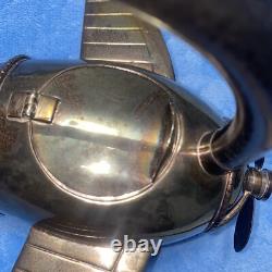 Vintage Silver Plated Airplane Shaped Teapot EUC