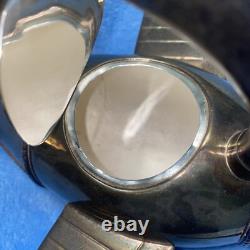 Vintage Silver Plated Airplane Shaped Teapot EUC