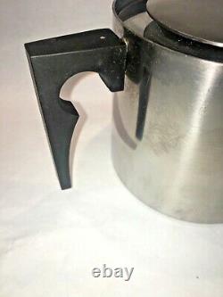 Vintage Stelton Stainless Steel Cylinda Line Teapot Designed by ARNE JACOBSEN