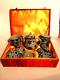 Vintage Tea Set Setting For 6- 21 Pc With Original Hard Case