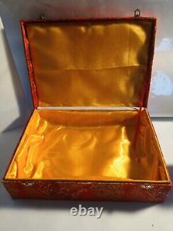 Vintage Tea Set Setting for 6- 21 pc with Original Hard Case