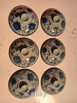 Vintage Tea Set Setting for 6- 21 pc with Original Hard Case