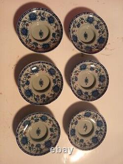Vintage Tea Set Setting for 6- 21 pc with Original Hard Case
