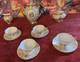 Vintage Tirschen Bavaria Teaset Handpainted Gold 24k Couple Inspired By F. Rococo