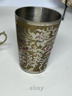 Vintage Turkish Tea Set With Rose Water Sprayer