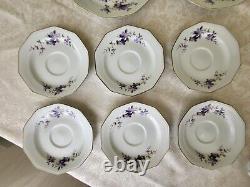 Vintage Winterling Markleuthen Bavaria tea pot, tea set, dessert plates. RARE