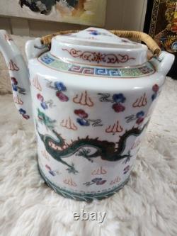 Vintage chinese porcelain tea set