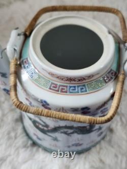 Vintage chinese porcelain tea set