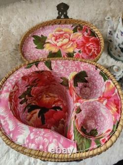 Vintage chinese porcelain tea set
