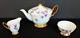 Vintg Royal Standard England Lavender Flowers Set Teapot Creamer Open Sugar Bowl