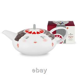 Vista Alegre Porcelain Tea With Alice Set Teapot & Tea Package