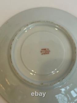 Vntge Occupied Japan Tea Pot Demitasse Tea St 6 Cups/Saucers HAND PAINTED